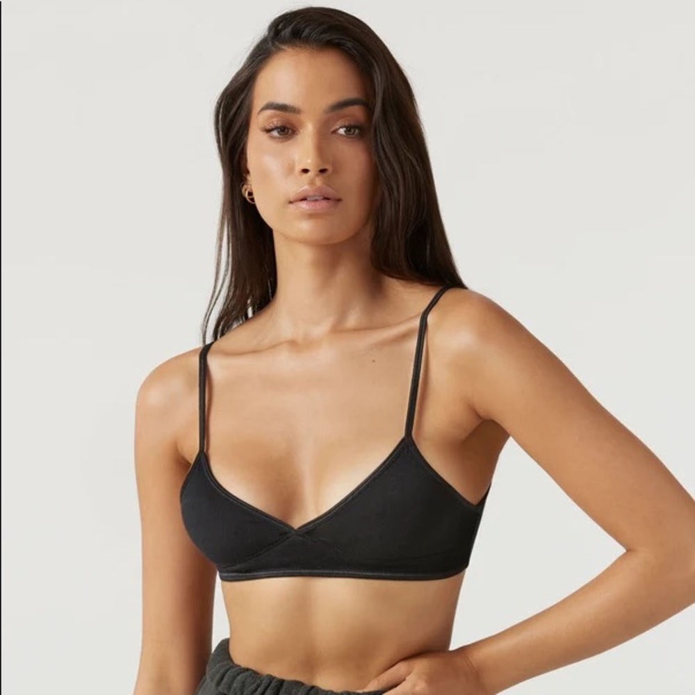 JOAH BROWN MINIMAL BRA